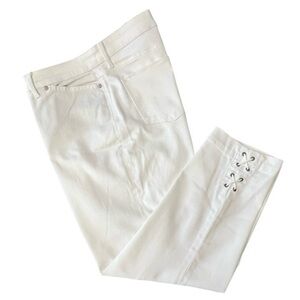 Talbots White Ankle & Cropped Jeans